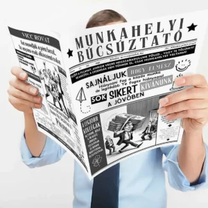 Vicces Újság Munkahelyi Búcsúztató Újság