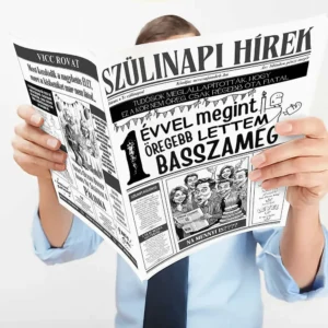 Vicces Újság Szülinapi 1 Évvel Megint Öregebb Lettem Basszameg