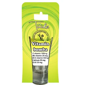 Vicces pálinkás pohár Vitamin bomba