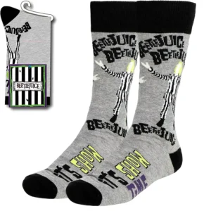 Beetlejuice Show Time felnőtt hosszú szárú zokni