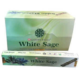 Garden Fresh White Sage Fehér Zsálya Masala füstölő