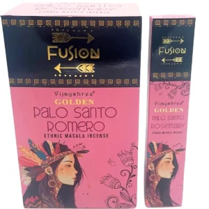 Golden Fusion Palo Santo Rosemary Masala Füstölő