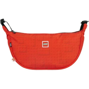 Nagy LEGO Colorful Bricks Crossbody Táska 4.1L piros