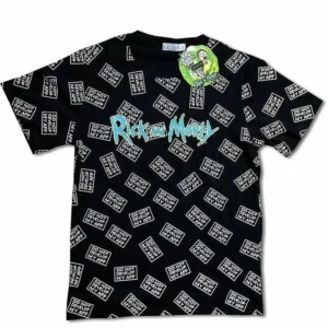 Rick és Morty férfi póló Stílusos mintás felső