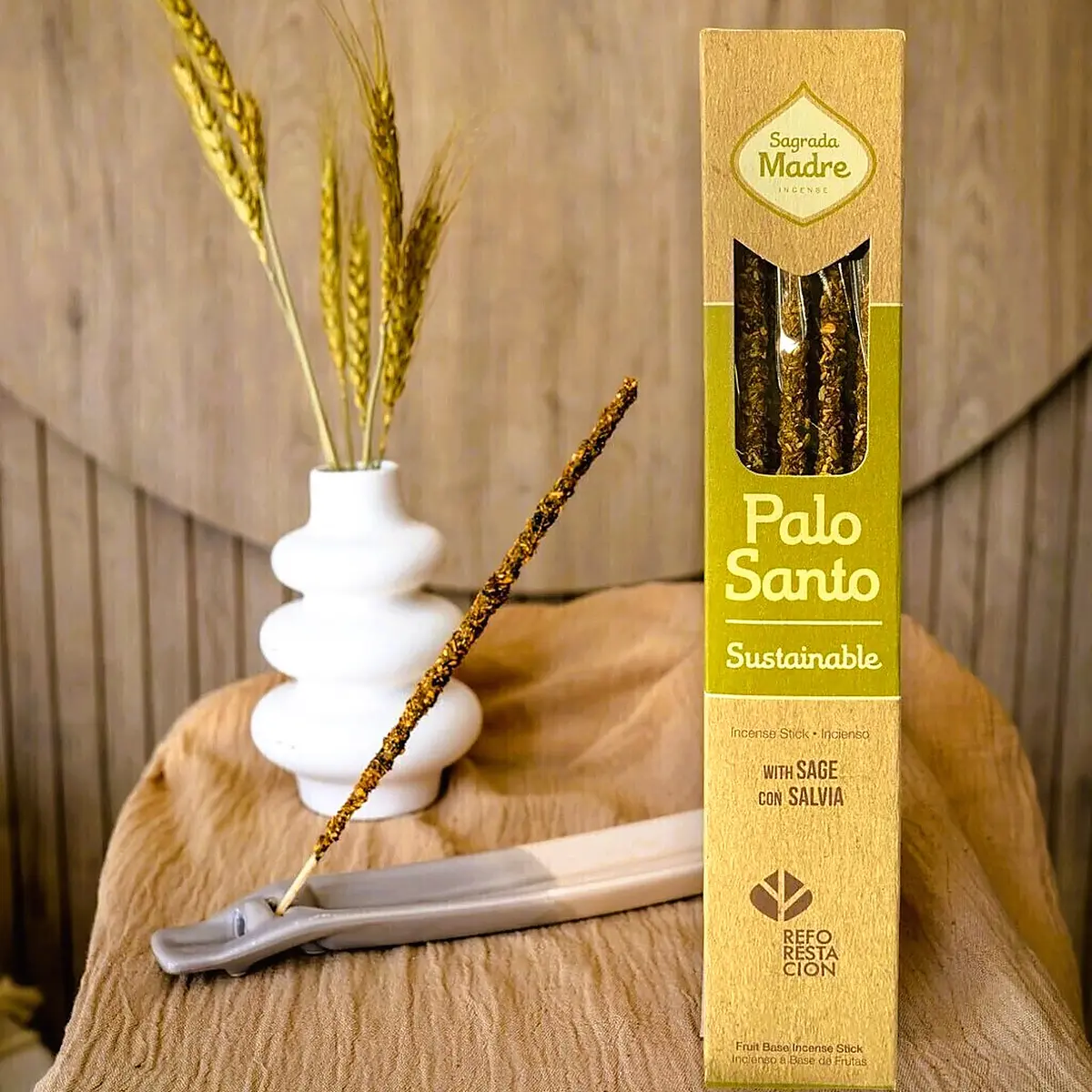 Sagrada Madre Palo Santo és Fehér Zsálya Füstölőpálca