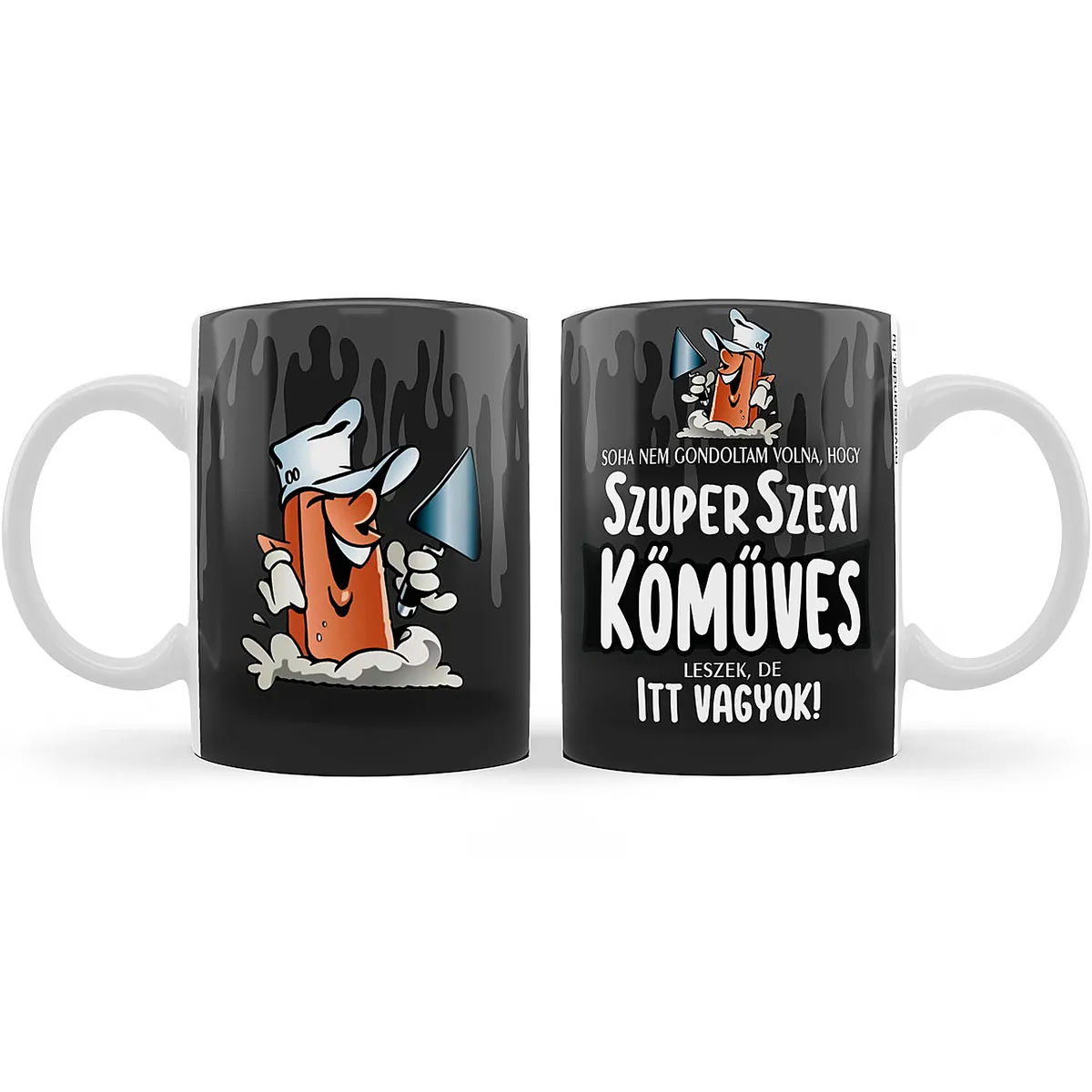 Vicces bögre Szuper szexi kőműves
