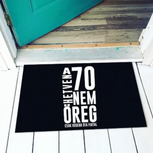 Vicces lábtörlő 70 nem öreg
