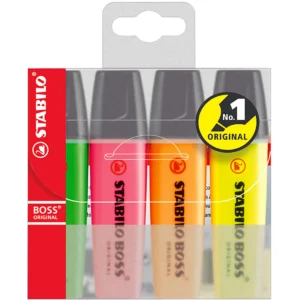 Stabilo boss original szövegkiemelő készlet 4 db